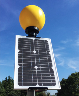 Solar Belisha Beacon outdoors image